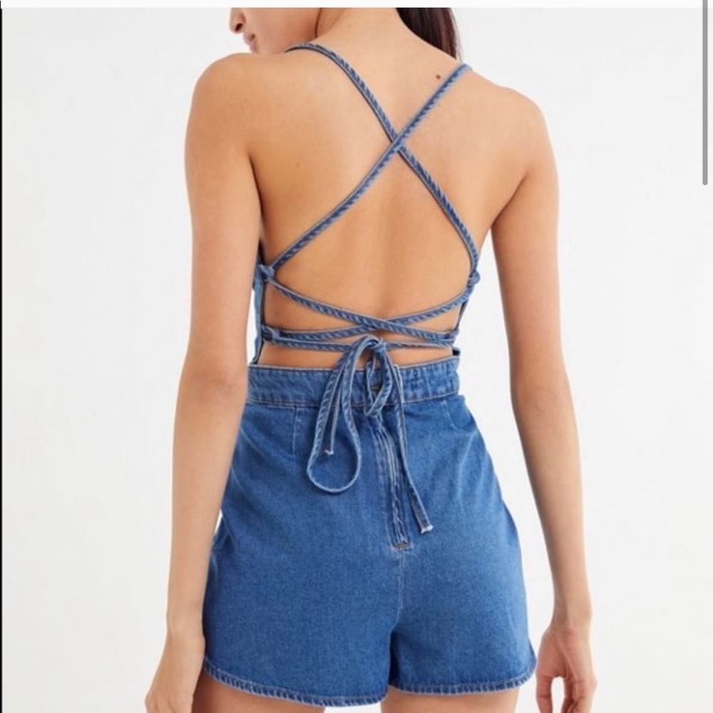 ISO - urban outfitters BDG scrappy back romper 12